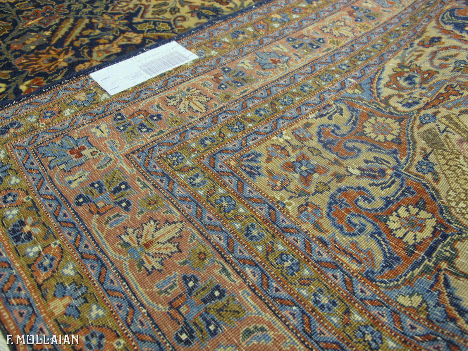 Antique Persian Tabriz Rug n°:72283940